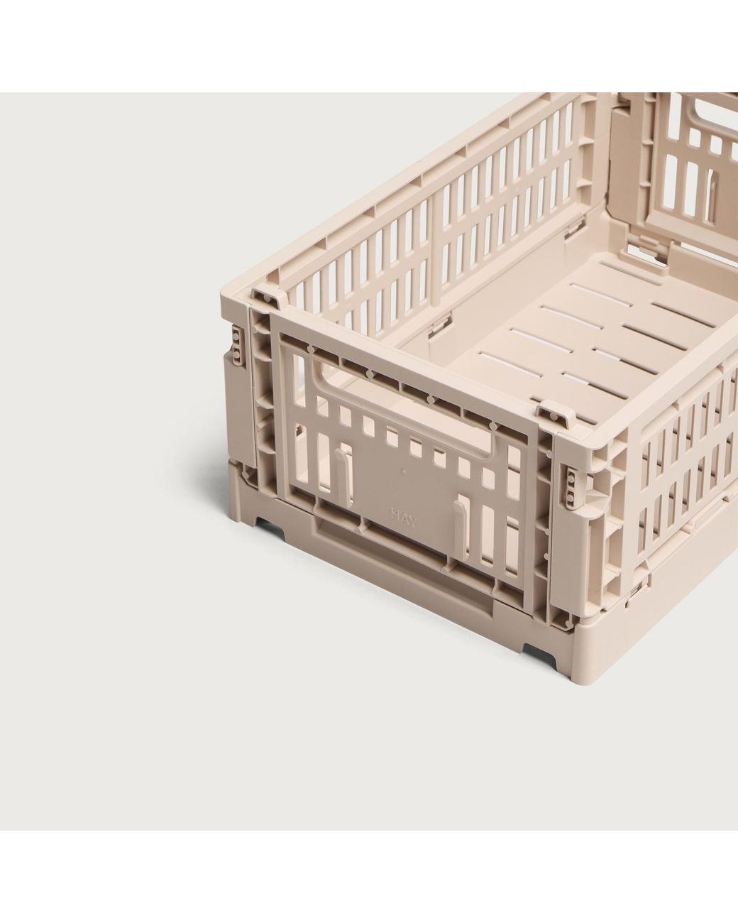 Hay Natural Small Recycled Colour Crate