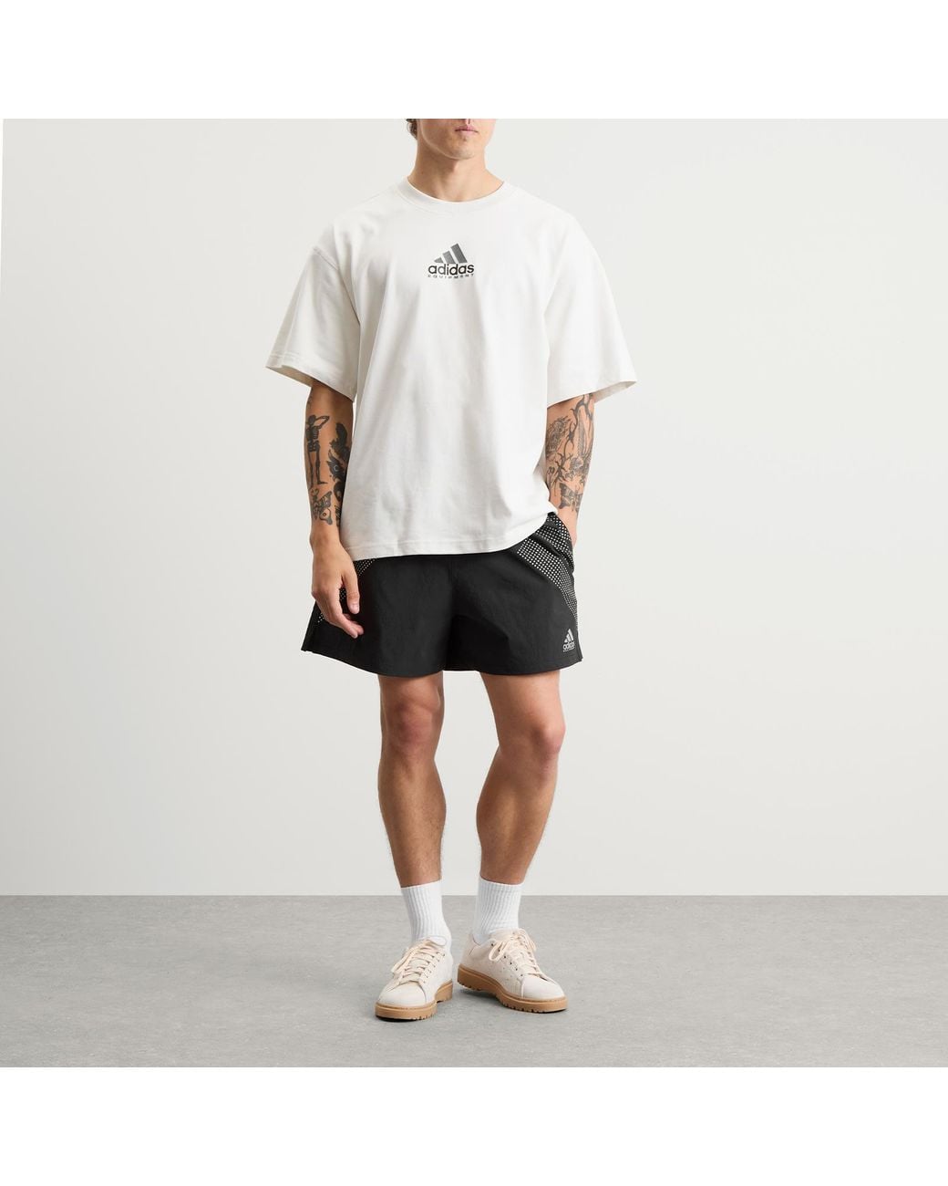 Adidas Black Eqt Shorts for men