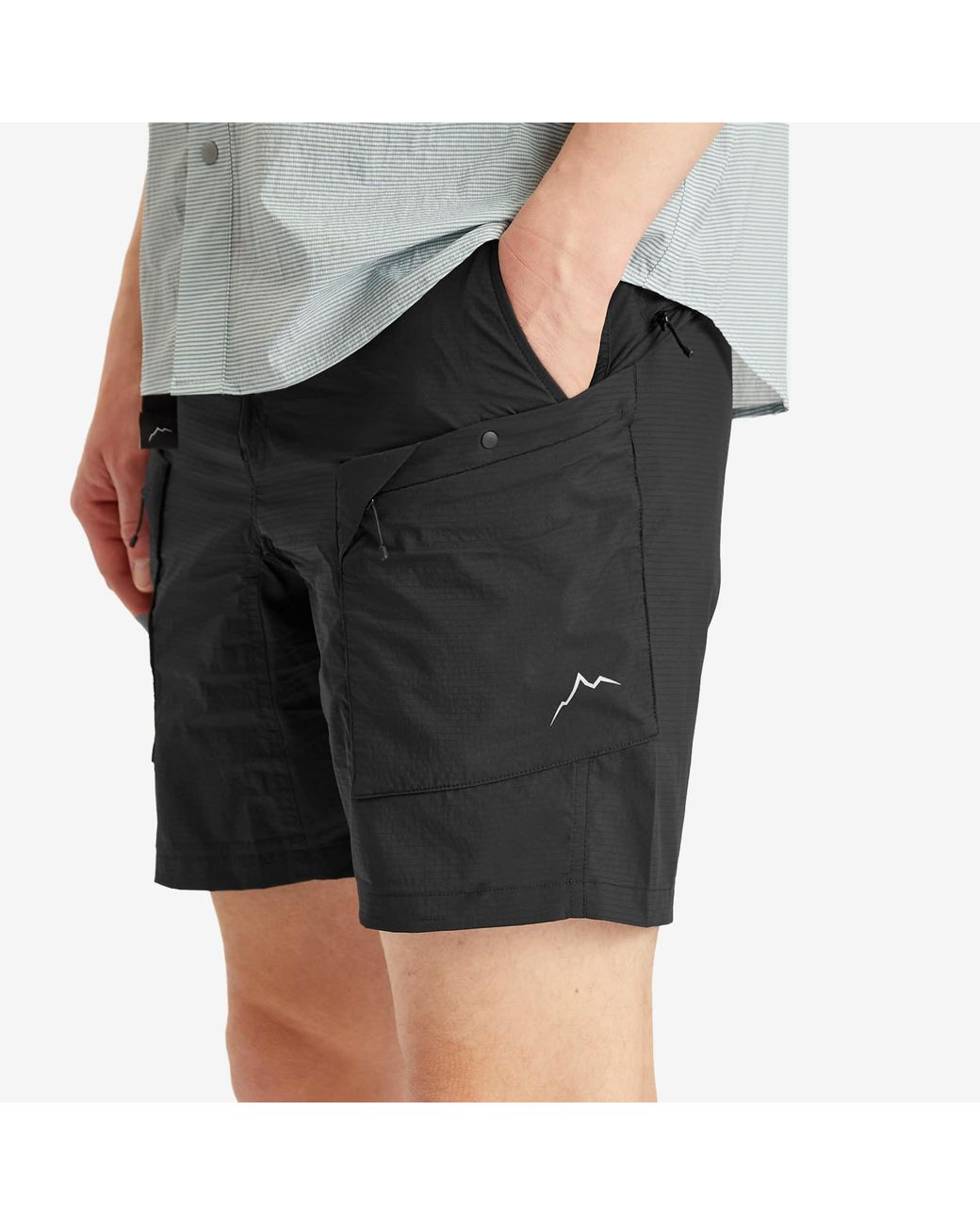 【CAYL】 light cargo shorts / black cayl-Black-Light-Cargo-Shorts.jpeg
