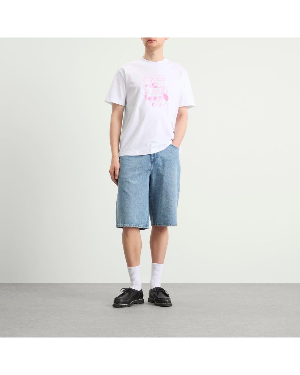 A.P.C. Capers T-Shirt in White for Men | Lyst