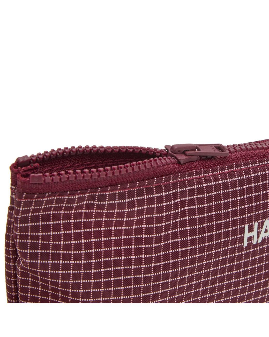 Hay Purple Grid Pouch