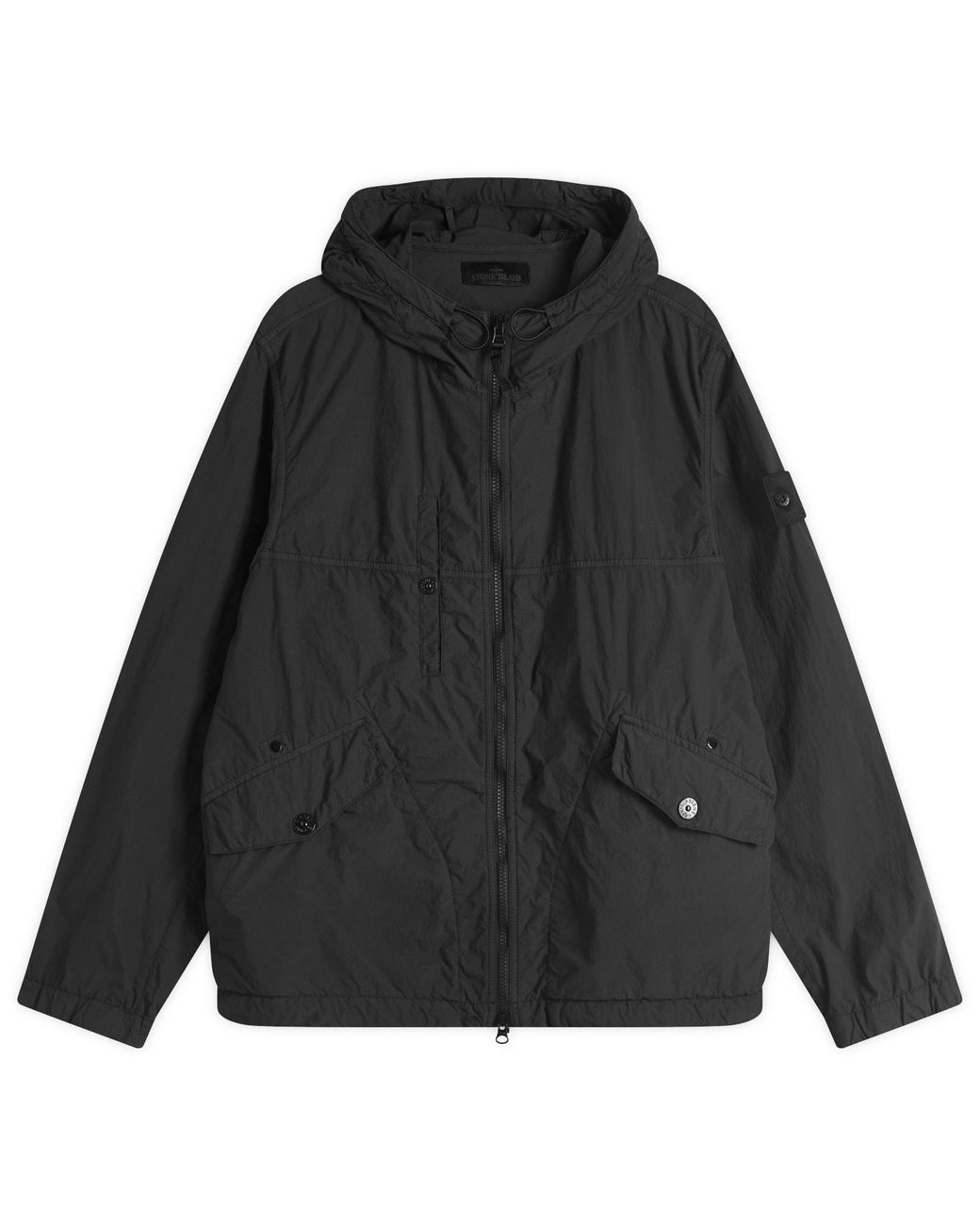 美品 激レア stone  ghost piece アノラックパーカ stone-island-Black-Ghost-Piece