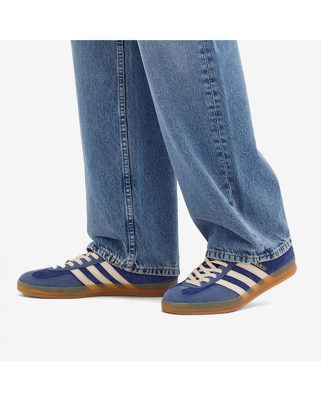 adidas Gazelle Indoor in Blue | Lyst