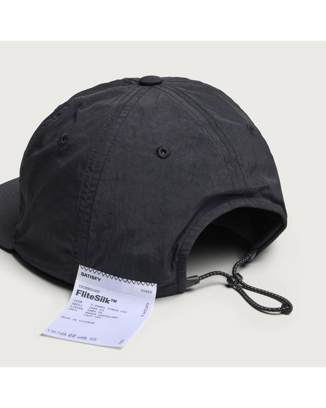 Satisfy Blue Flitesilk Scorpion Logo 5 Panel Pinch Cap for men