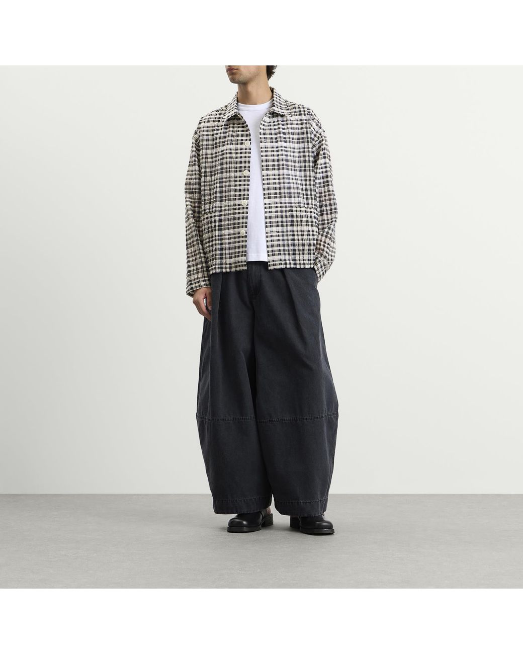 YMC Black Pj Overshirt for men