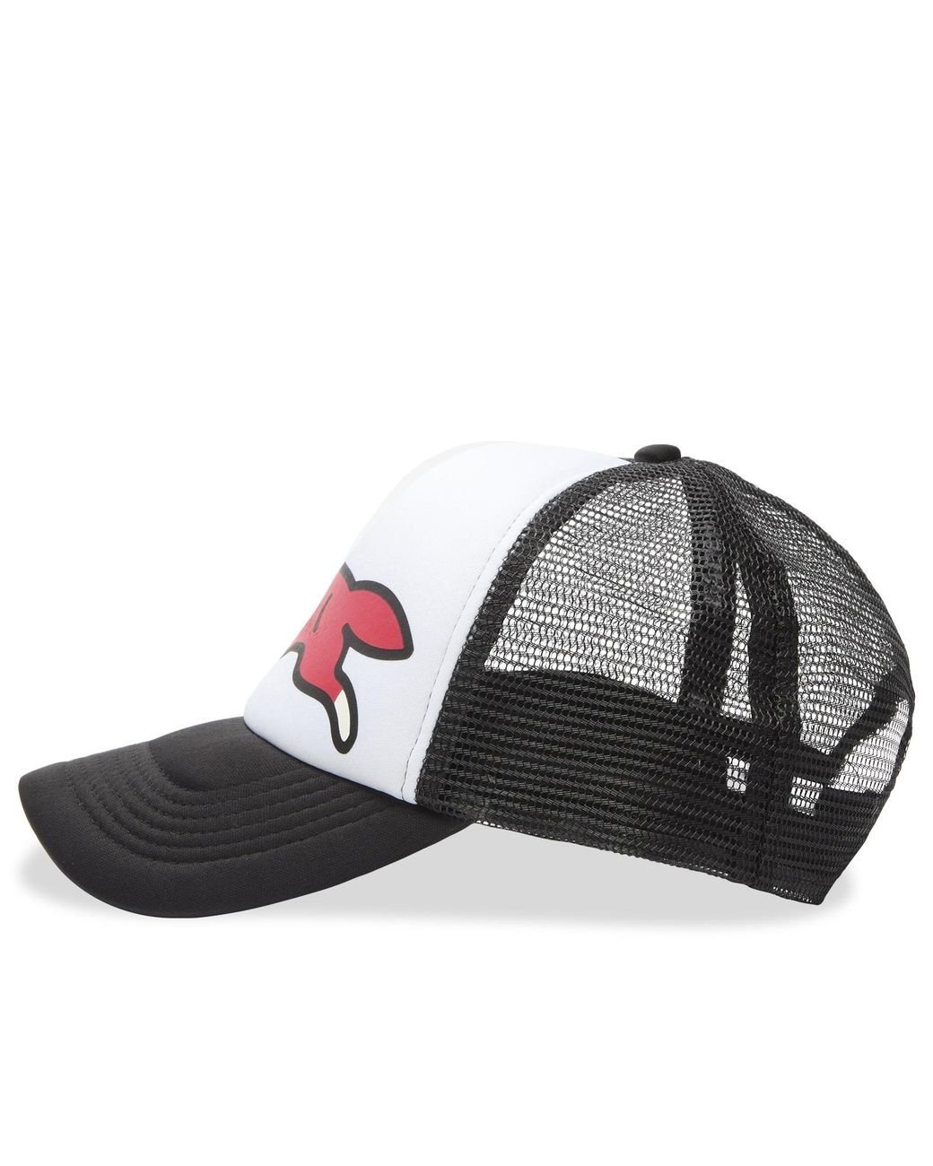 ICECREAM Black Running Dog Trucker Hat for men