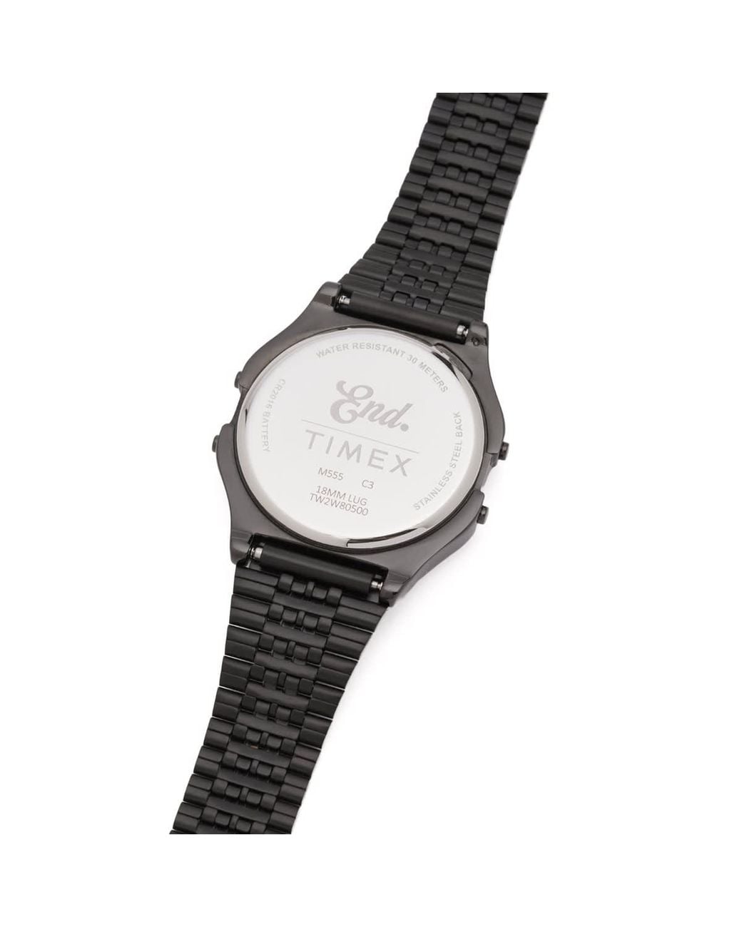 時計 END. x TIMEX T80 'Everyday' Black END. X TIMEX T80 