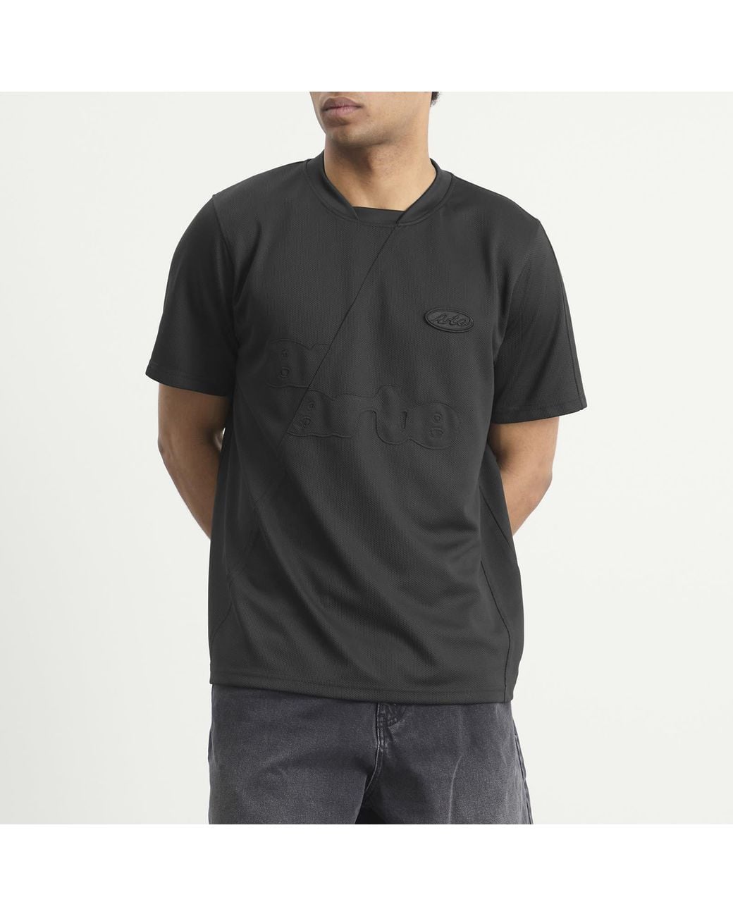 Arte' Black Football T-Shirt for men
