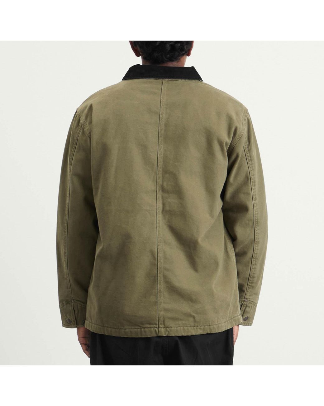 Dickies Green Lined Canvas Chore Jacket for men