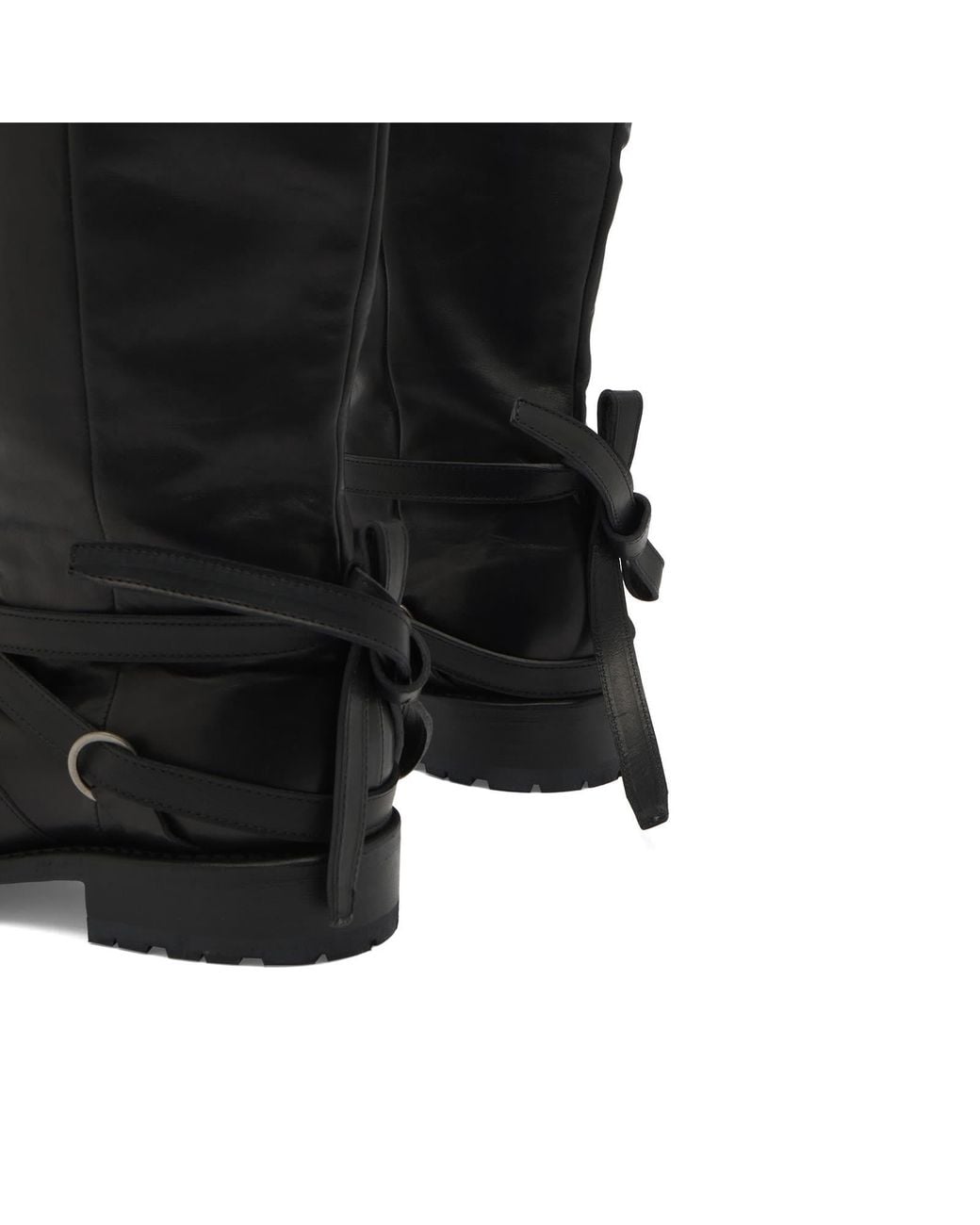 Our Legacy Black High Engine Boots