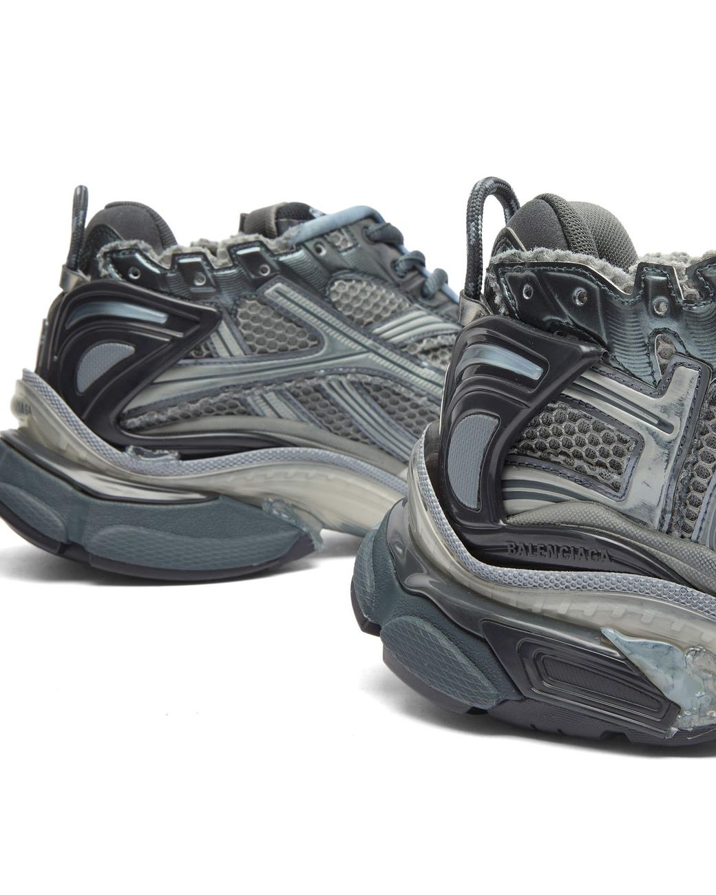 Balenciaga Blue Runner Mesh Sneaker for men