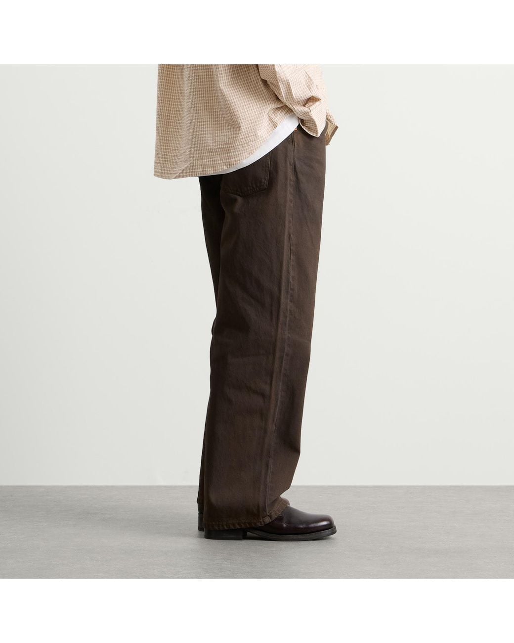 Larriet Gray Walé Wide Leg Jean for men