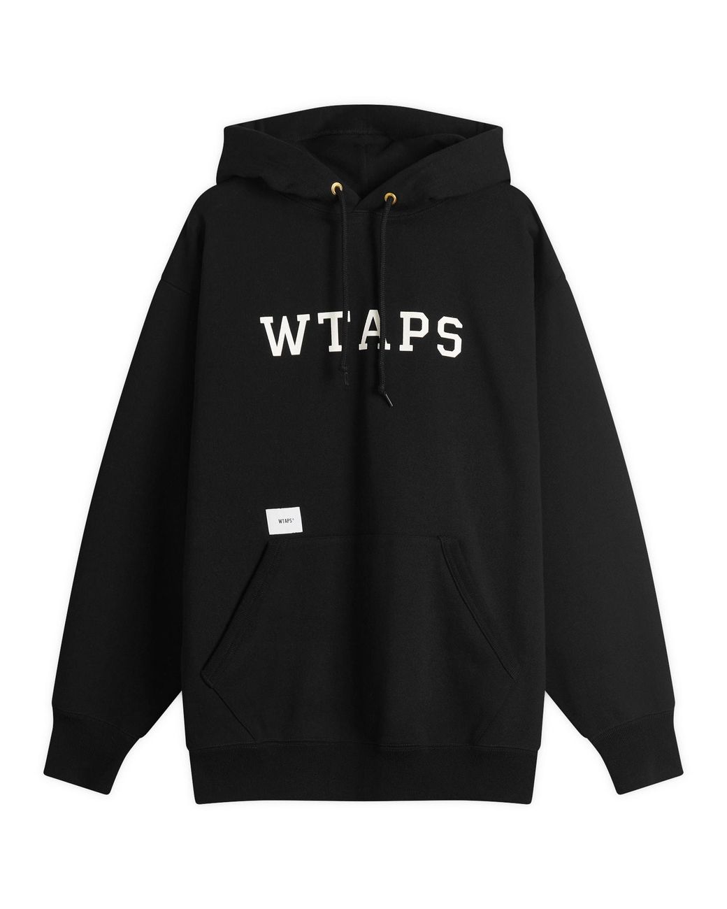 WTAPS Academy Logo Hoodie in Black for Men | Lyst