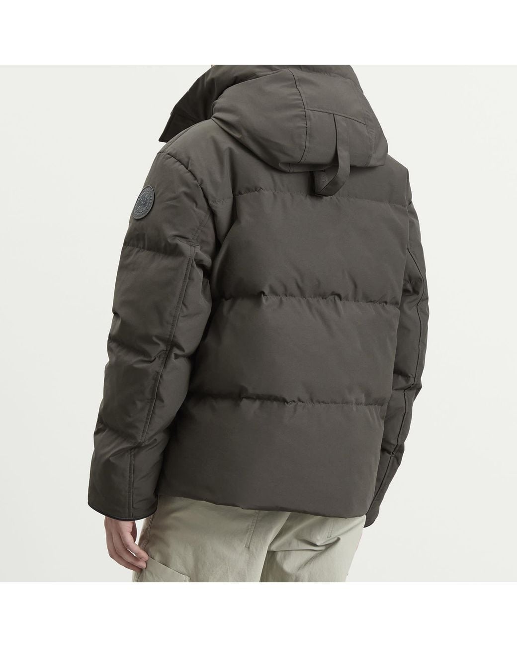 Canada Goose Gray Seymour Parka Tonal Disc Jacket for men