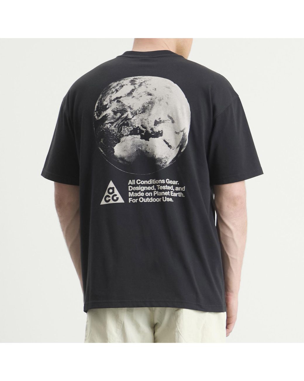 Nike Black Acg Camp T-Shirt for men
