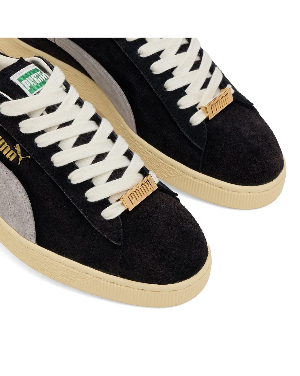 PUMA Black X A$Ap Rocky Suede Sneakers for men