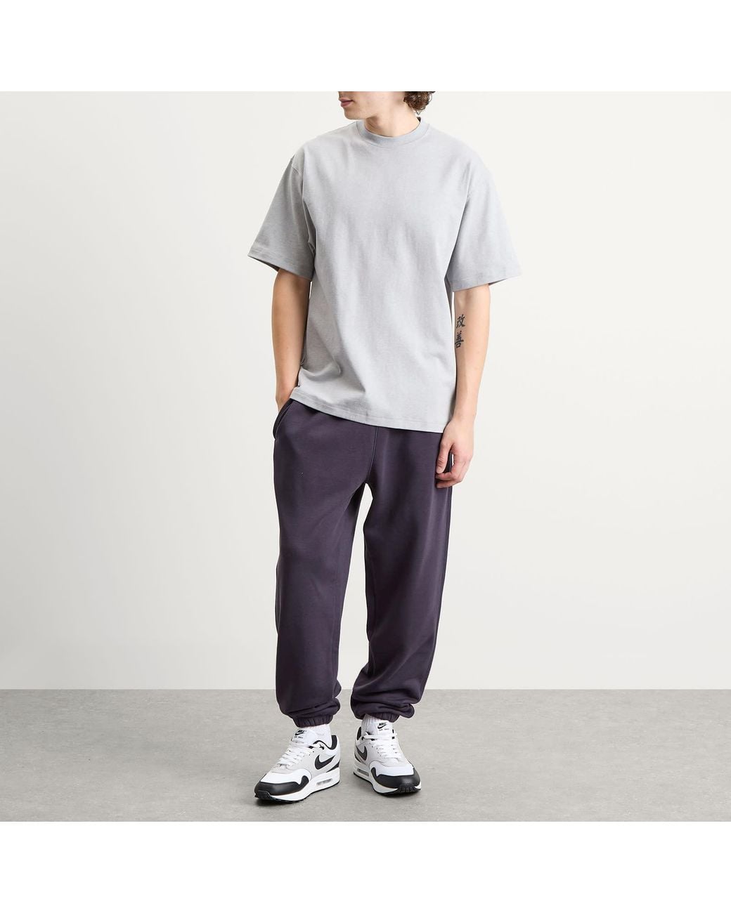 Nike Blue Wool Classics Fleece Pant