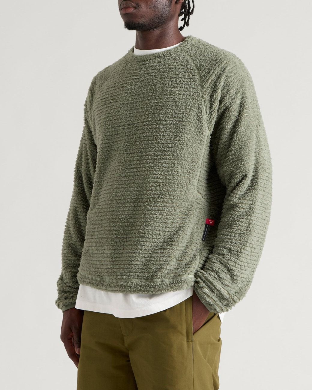 Purple Mountain Observatory Green Primaloft Ursa Pullover Sweatshirt for men