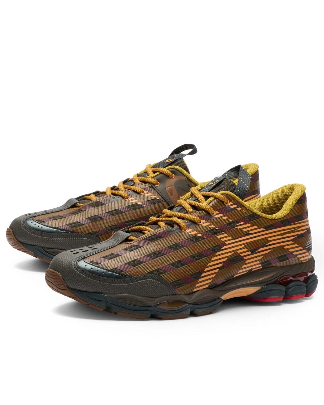 Asics Brown Us8-S Gel-Sj33 Sneakers for men