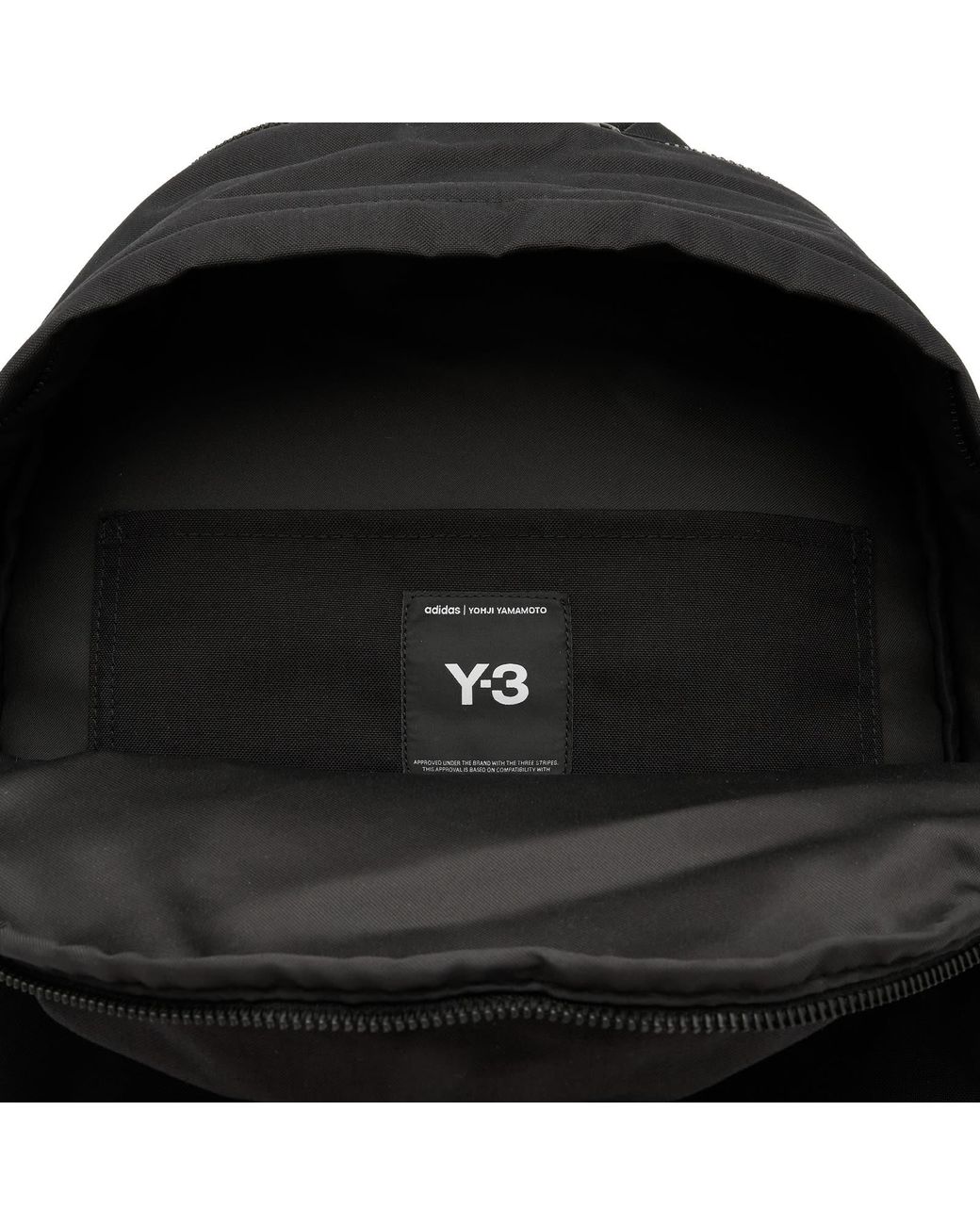 Y-3 Black Cordura Backpack for men