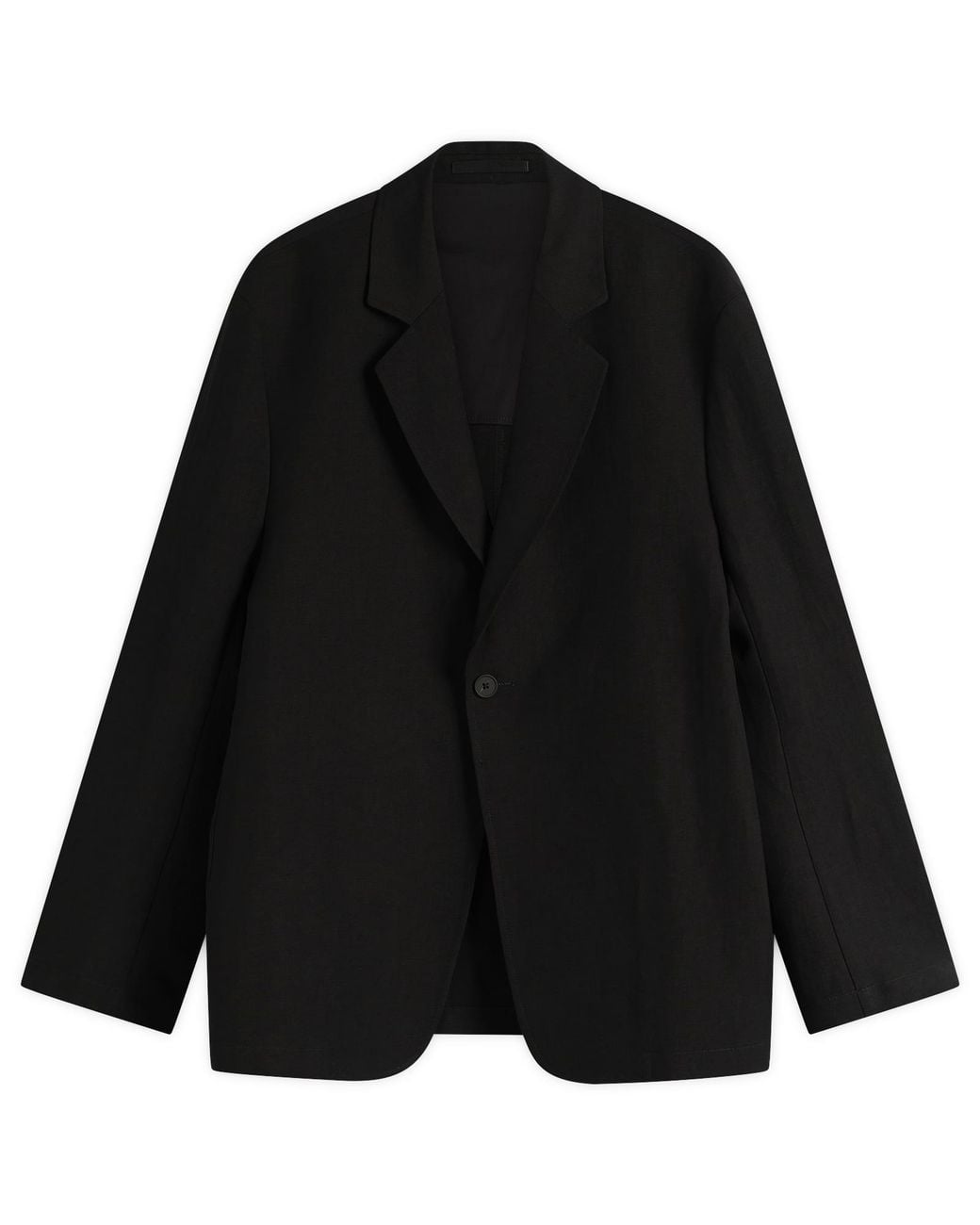 Studio Nicholson Black Denson Single Breasted Blazer for men