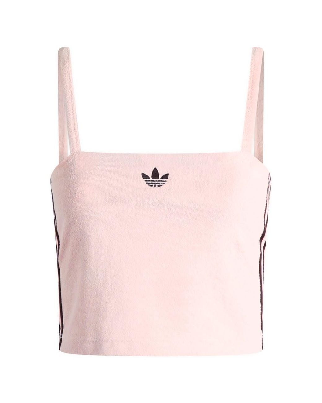 Adidas Pink Terry Towel Tank Top