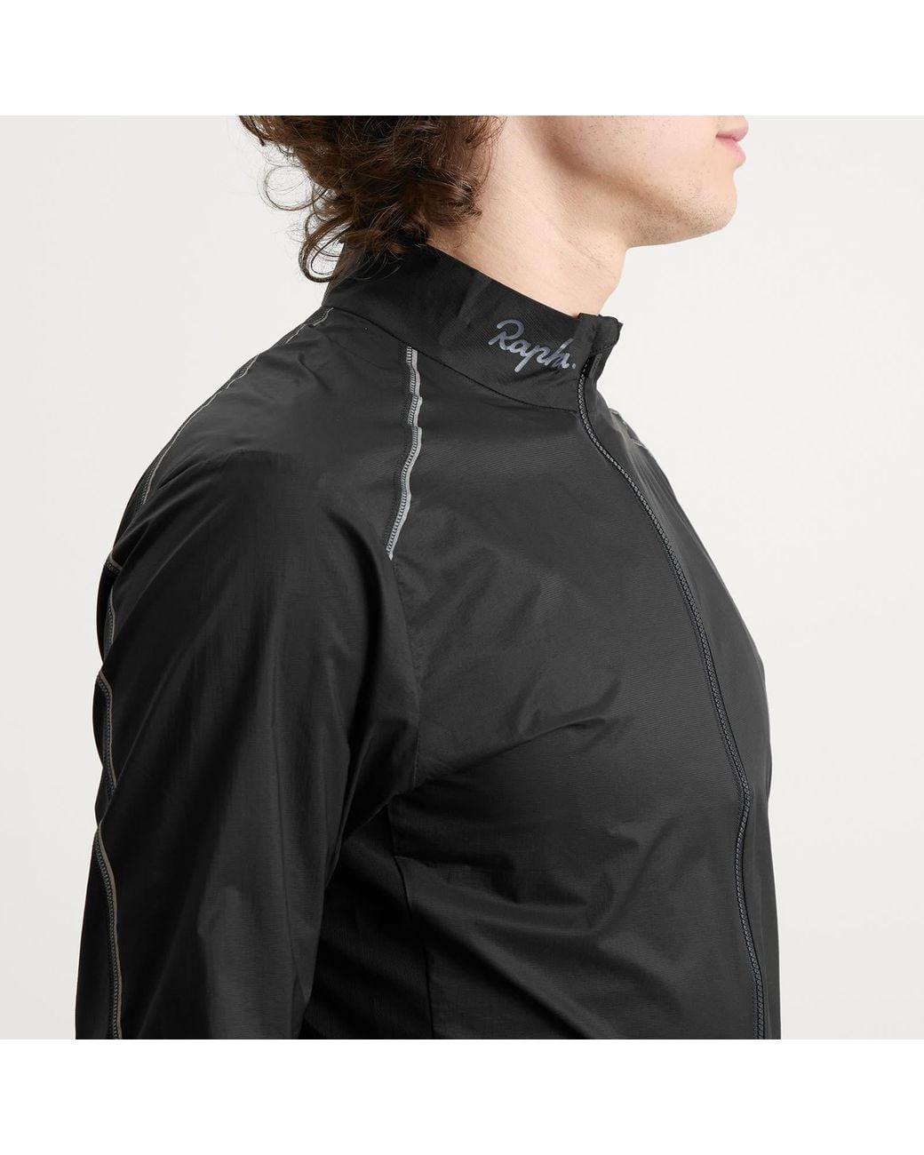 Rapha Black Brevet Element Wind Jacket for men