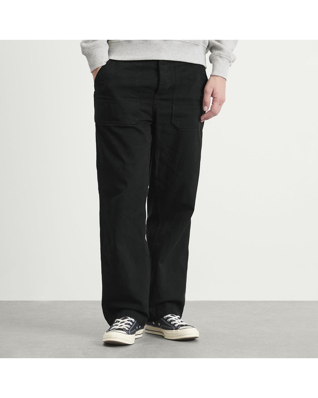 Pexwear Black Engineers Trouser for men