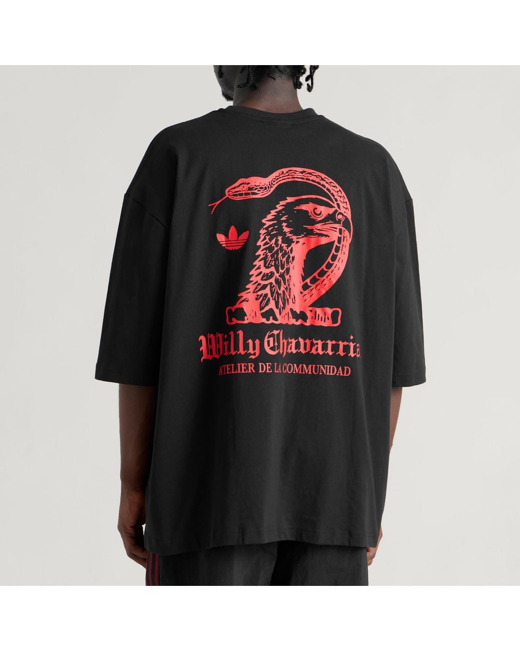 Adidas Black X Willy Chavarria Atelier T-Shirt for men