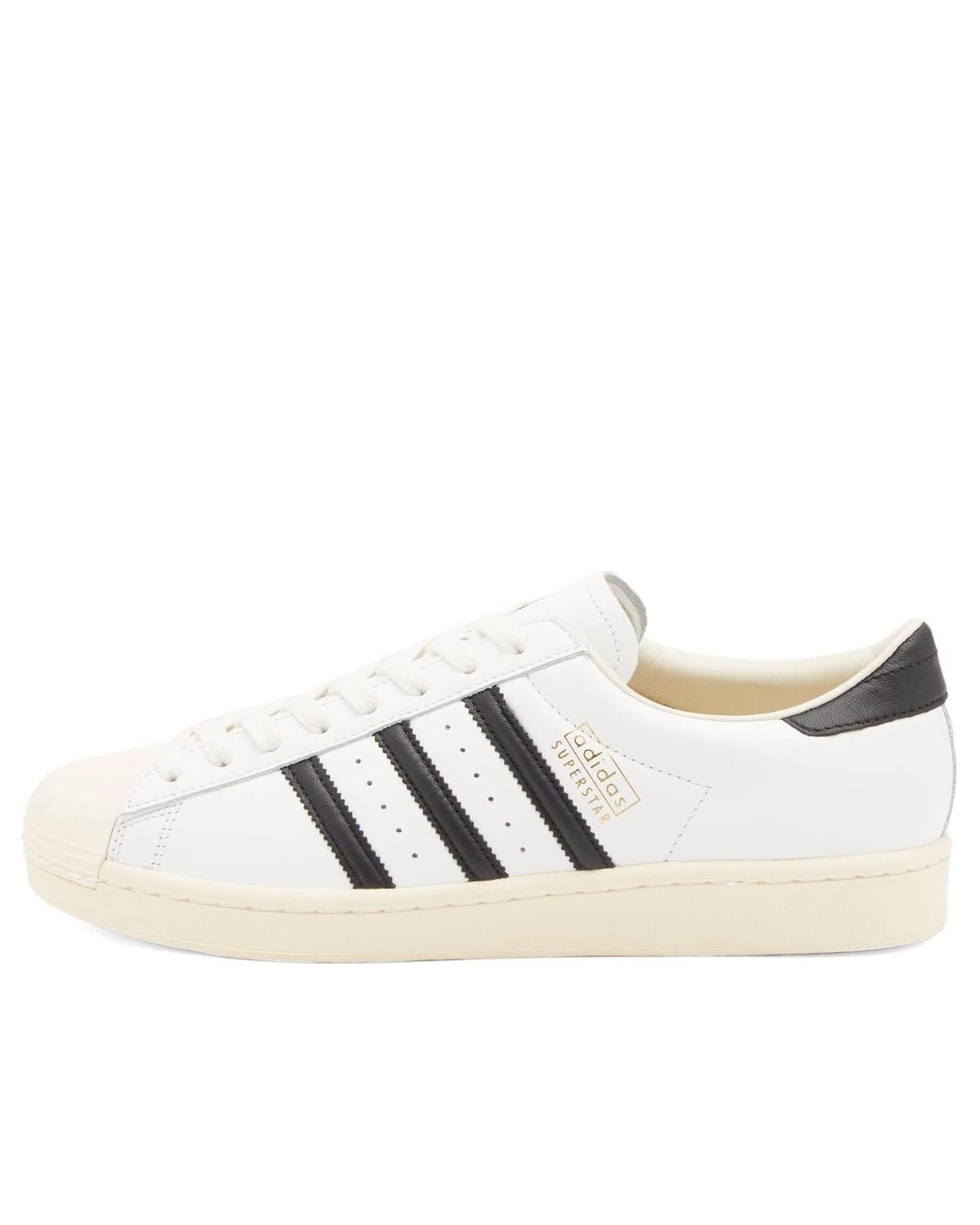 Adidas White Superstar Vintage