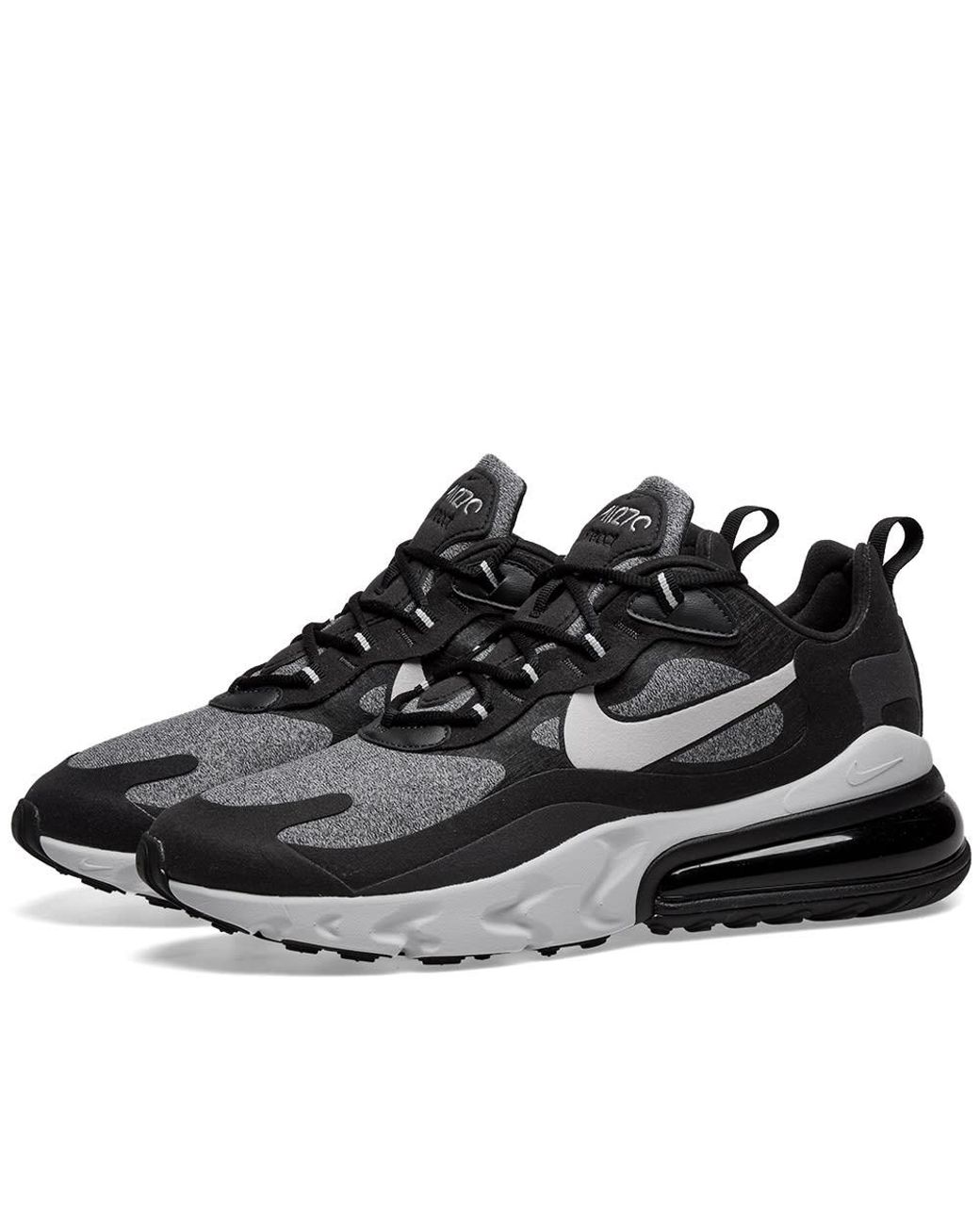 men's nike air max 270 react black