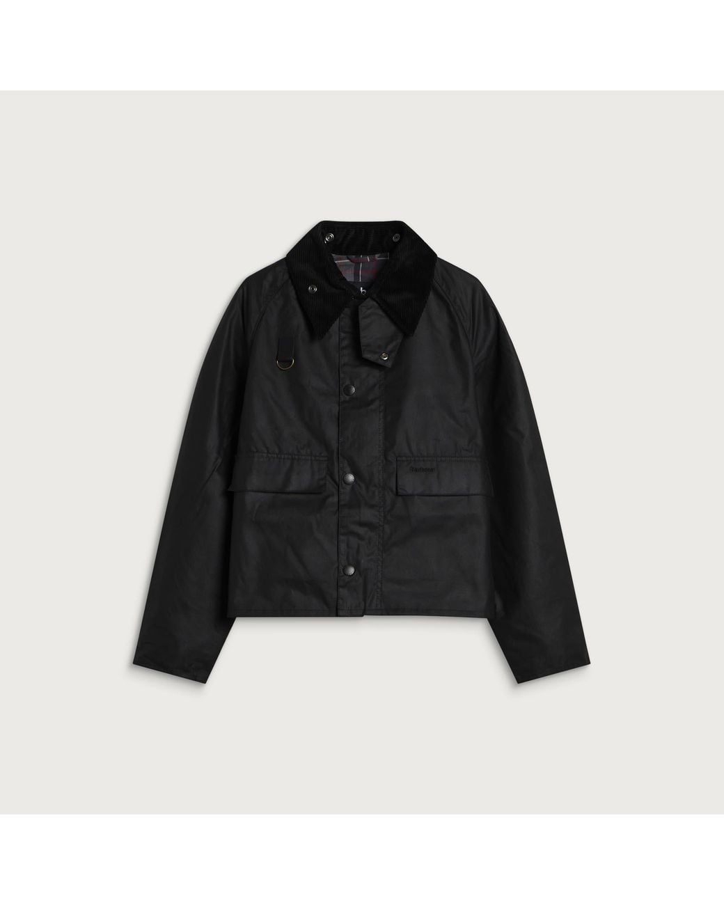 Barbour Black Sl Spey Wax Jacket for men