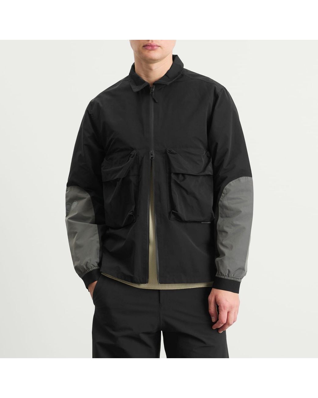 Purple Mountain Observatory Black Climate Jacket for men