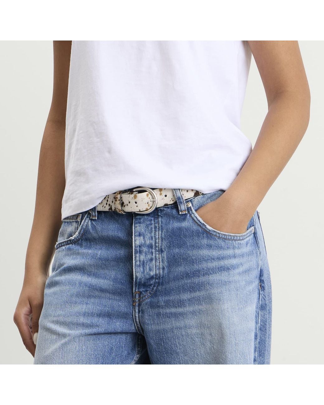 Denum Blue Color Code Won Hundred Alexandra Jeans in Blue | Lyst