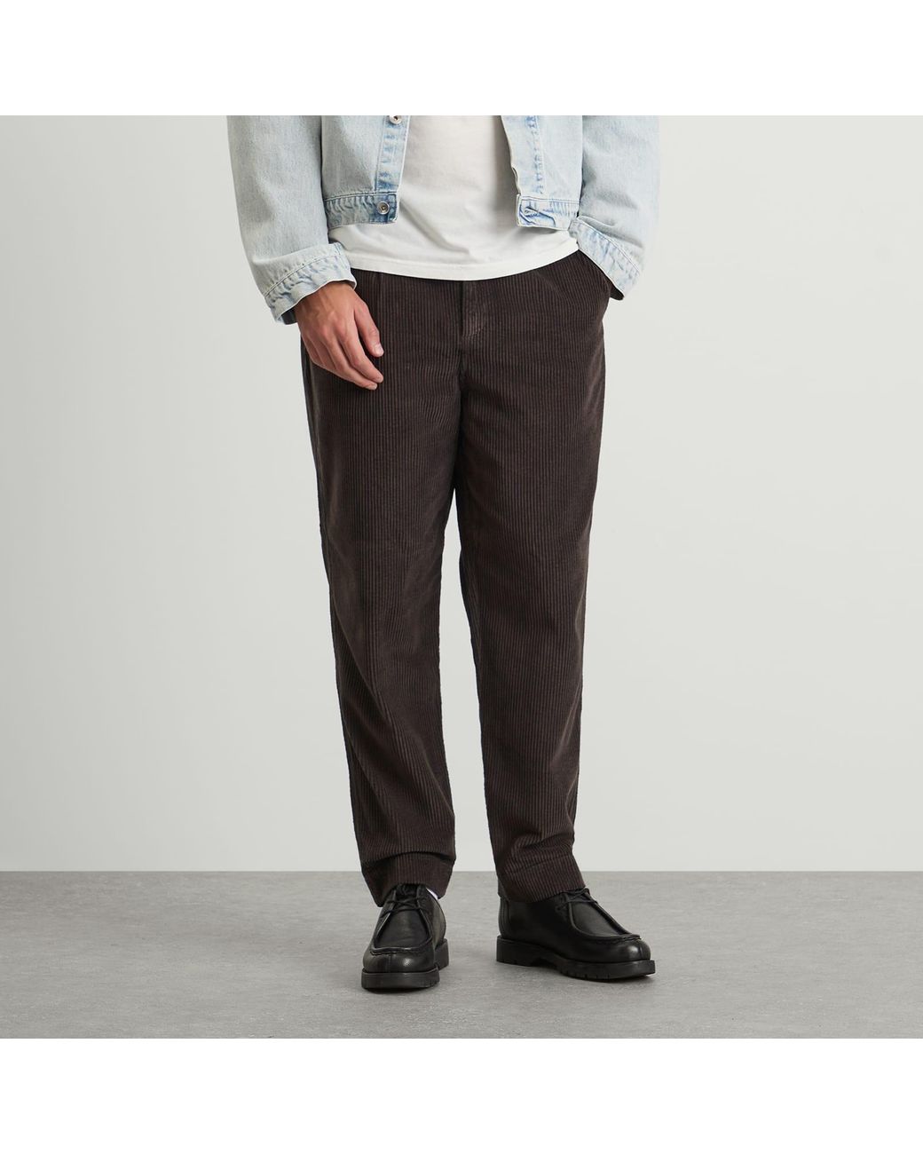 Folk Brown Signal Pant for men