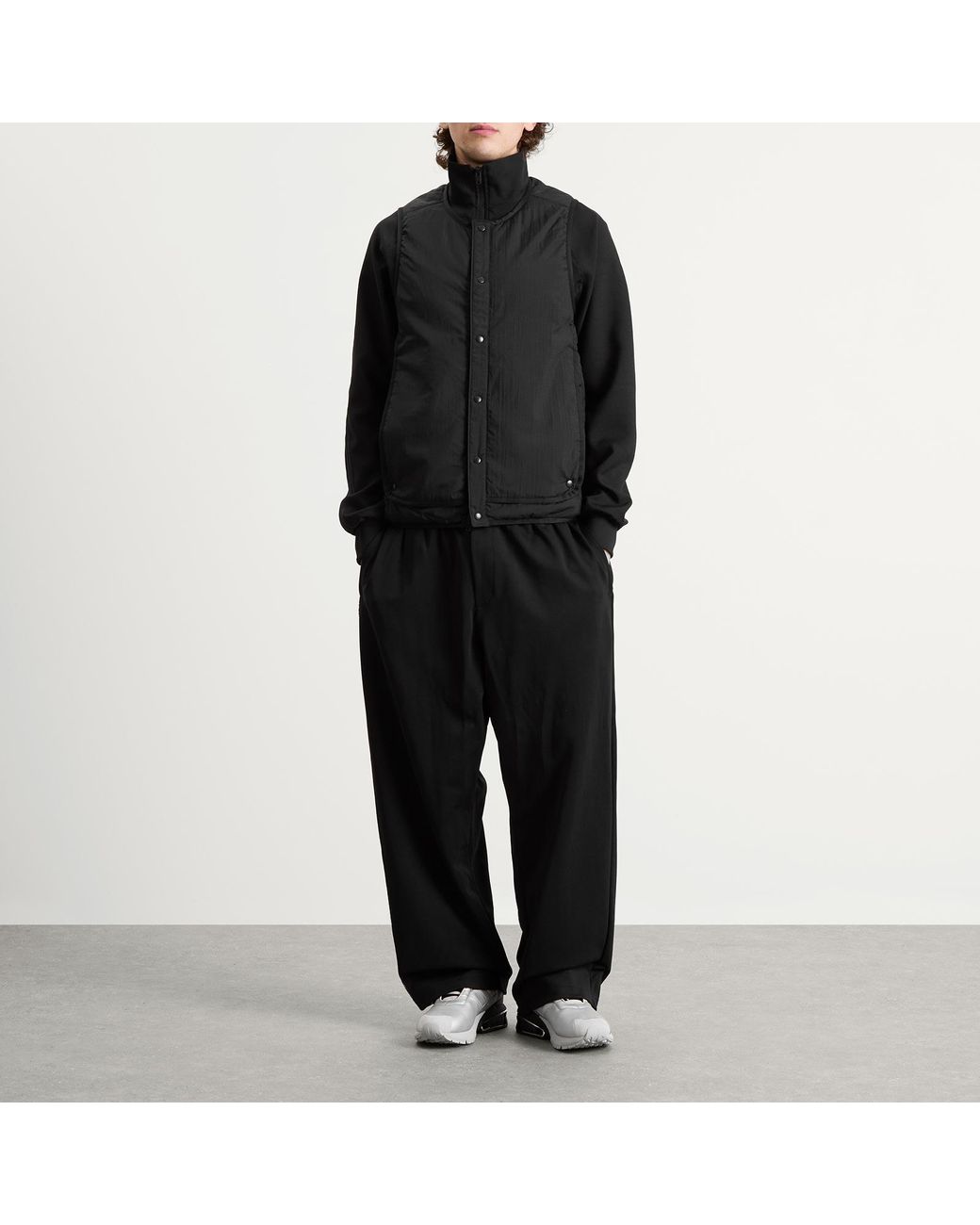 Y-3 Black Gilet for men
