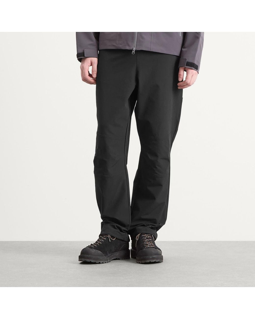 Mellow Clo Gray Boulder Trousers for men