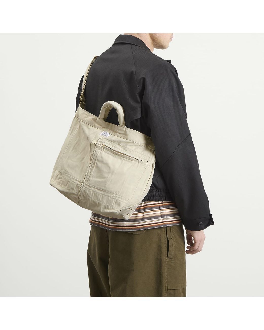 Porter-Yoshida and Co Metallic Mile 2-Way Shoulder Bag