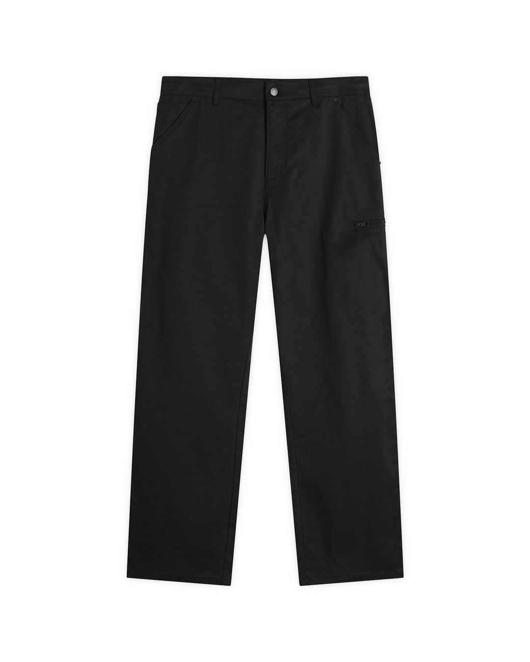 Moncler Blue Gabardine Cotton Trousers for men