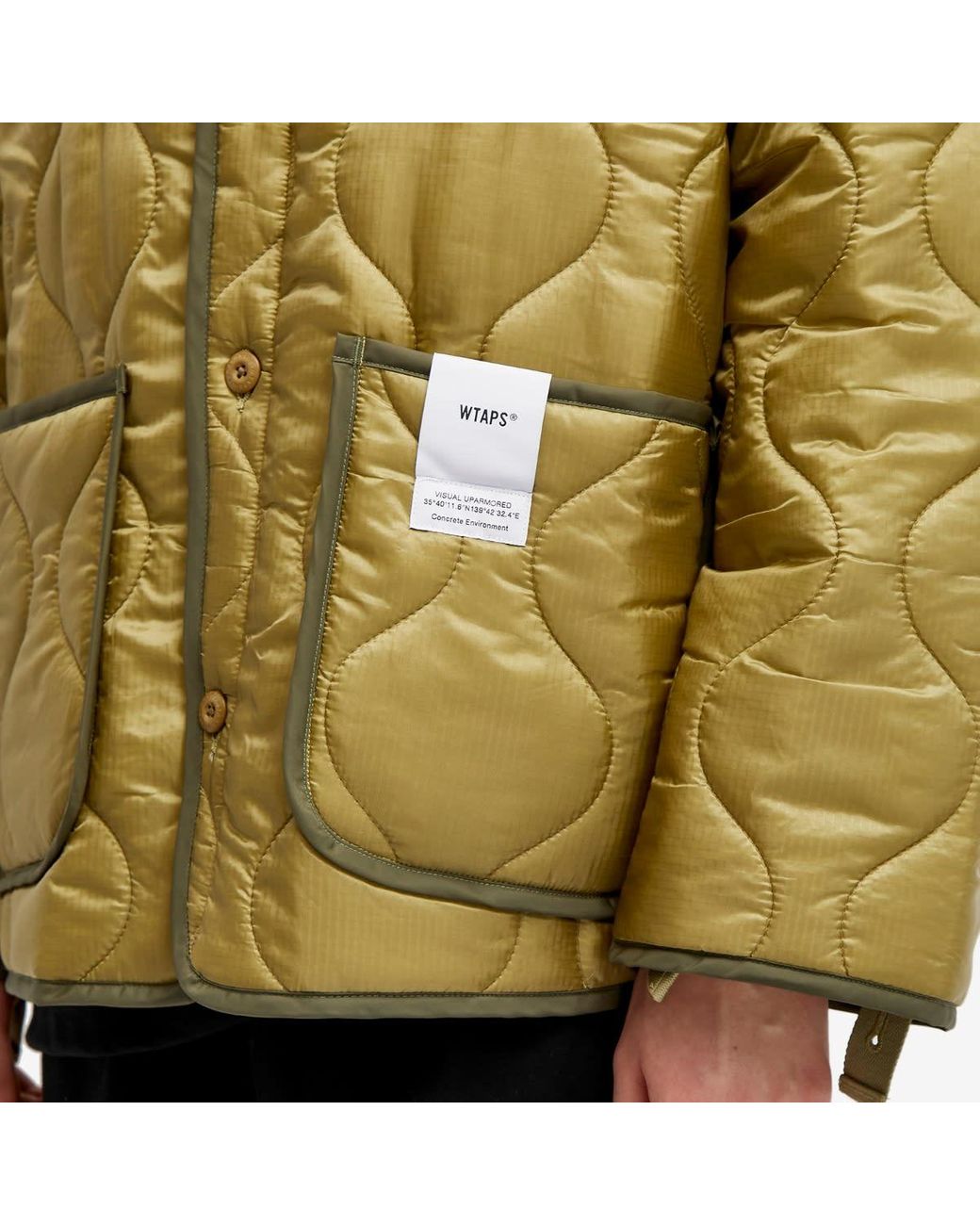 WTAPS 02 Nylon Liner Jacket in Green for Men | Lyst