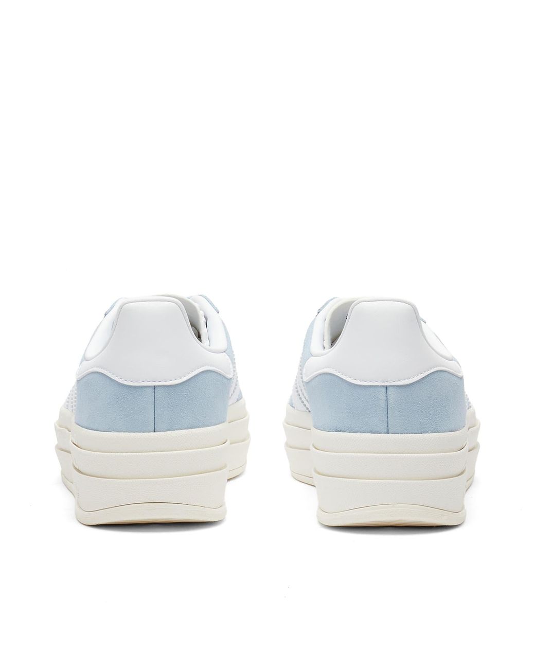 adidas gazelle silver green womens adidas Originals Gazelle Bold Clear Sky/Ftwr White/Gold Metallic Women's Shoes, Size: 9