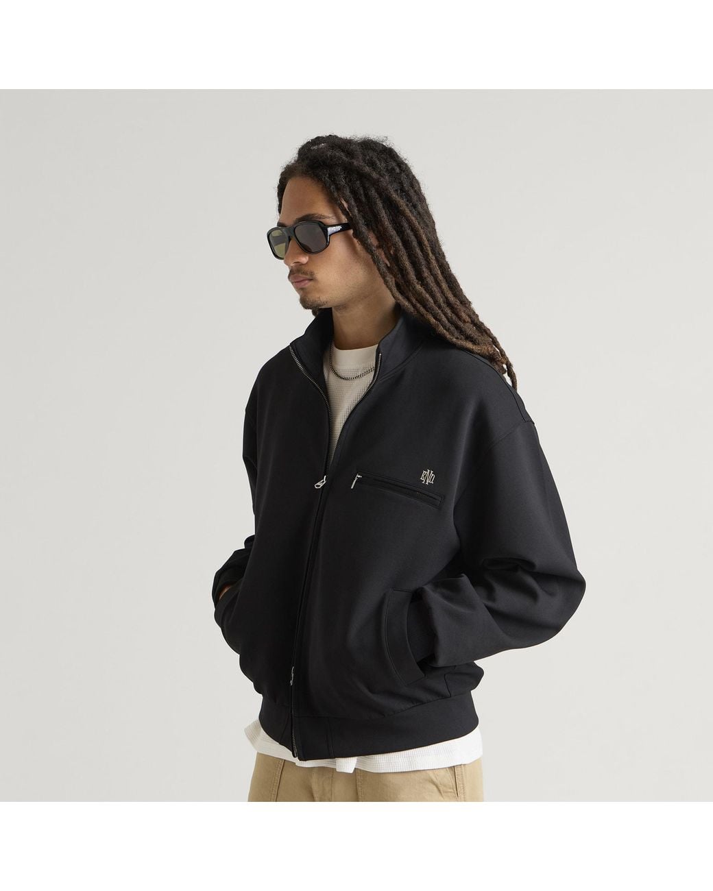 END. Black Fusion Jacket for men