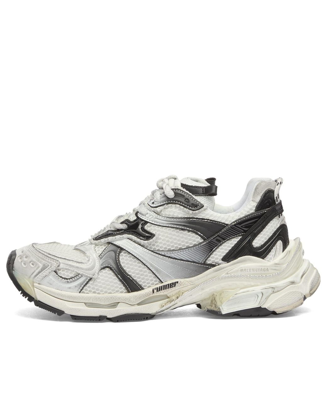 Balenciaga Metallic Runner 2 Gradient Sneaker for men