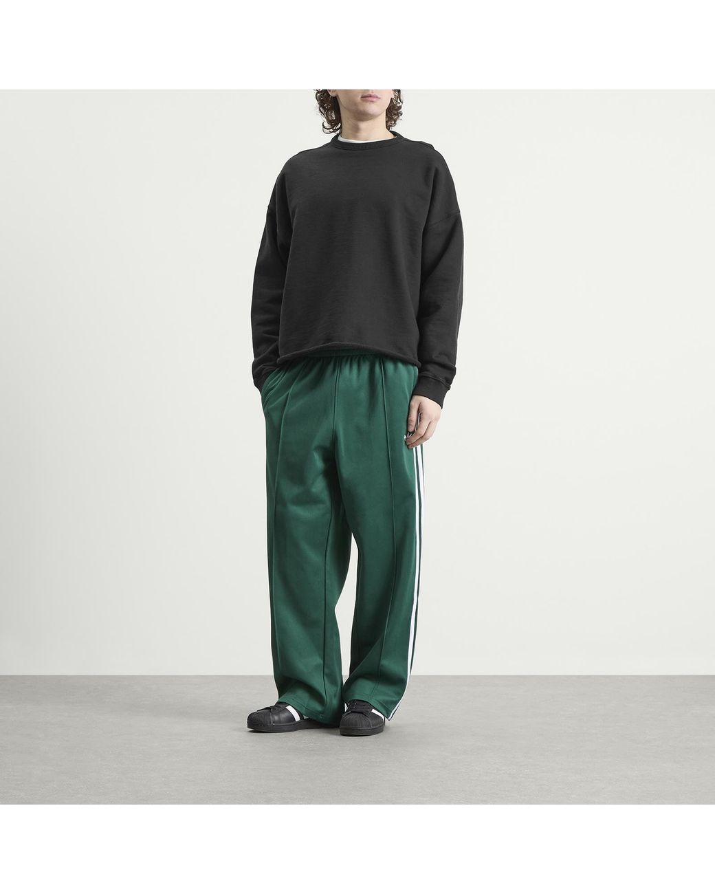 Adidas Green Firebird Track Pant for men