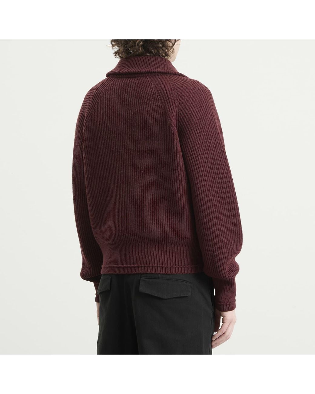 Entire studios Brown Blimp Quarter Zip for men