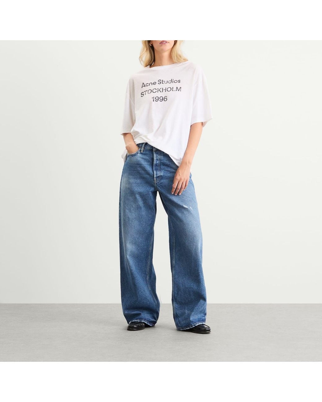 Acne Blue 1981 Vintage Baggy Jeans