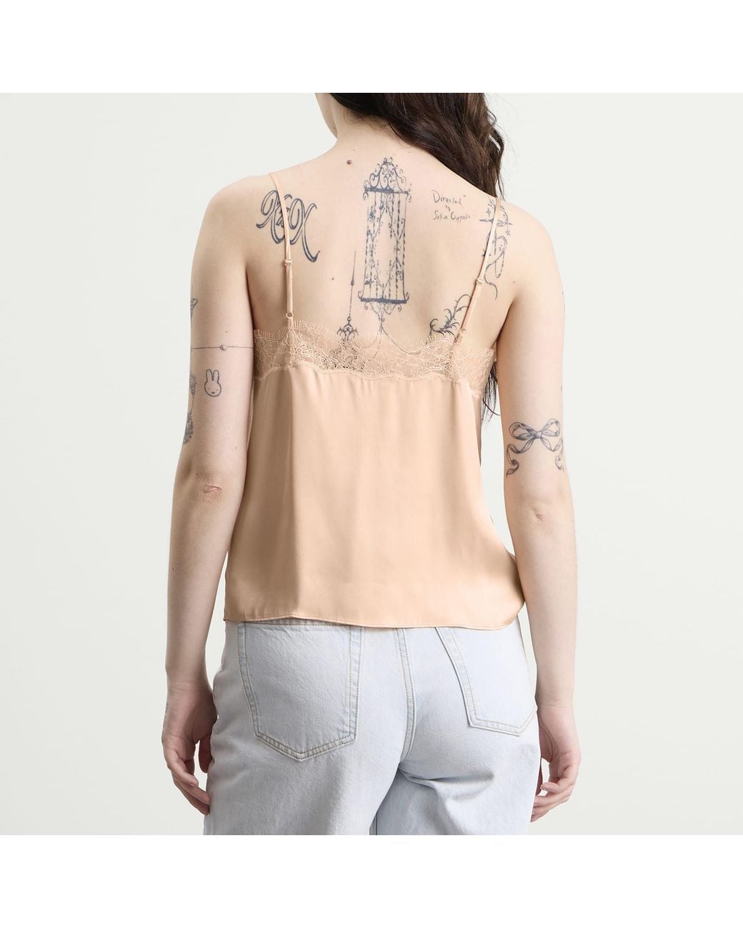 Anine Bing Natural Mael Camisole