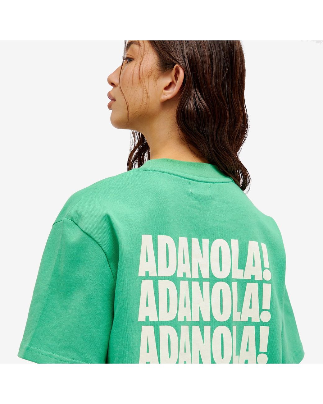 ADANOLA Resort Sports Short Sleeve Oversized T-Shirt in