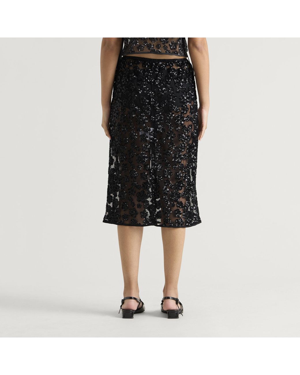 CECILIE BAHNSEN Black Bria Skirt