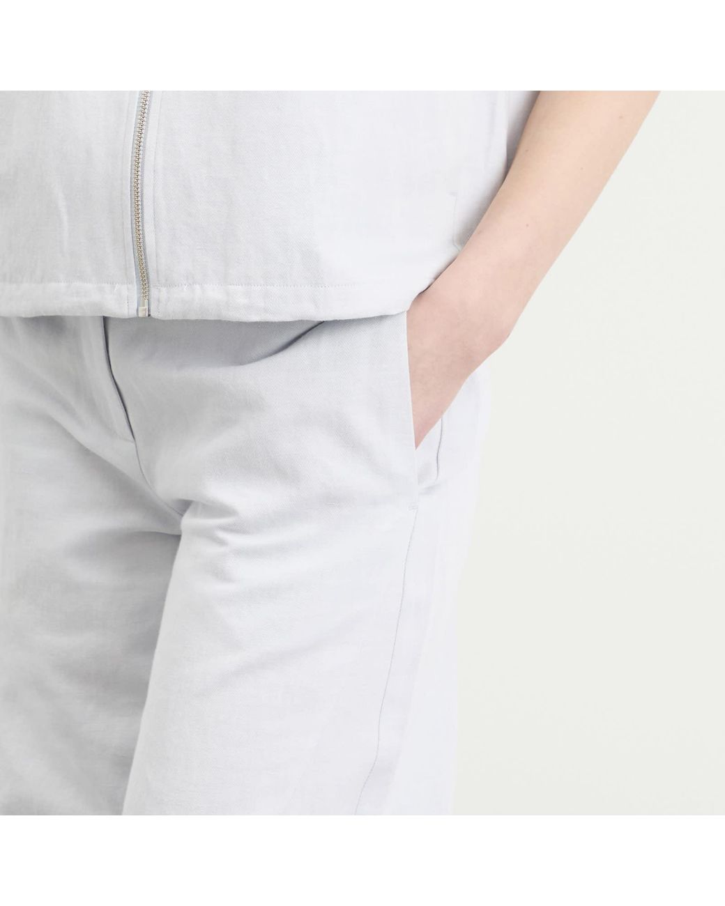 Samsøe & Samsøe White Saroko Parachute Trousers